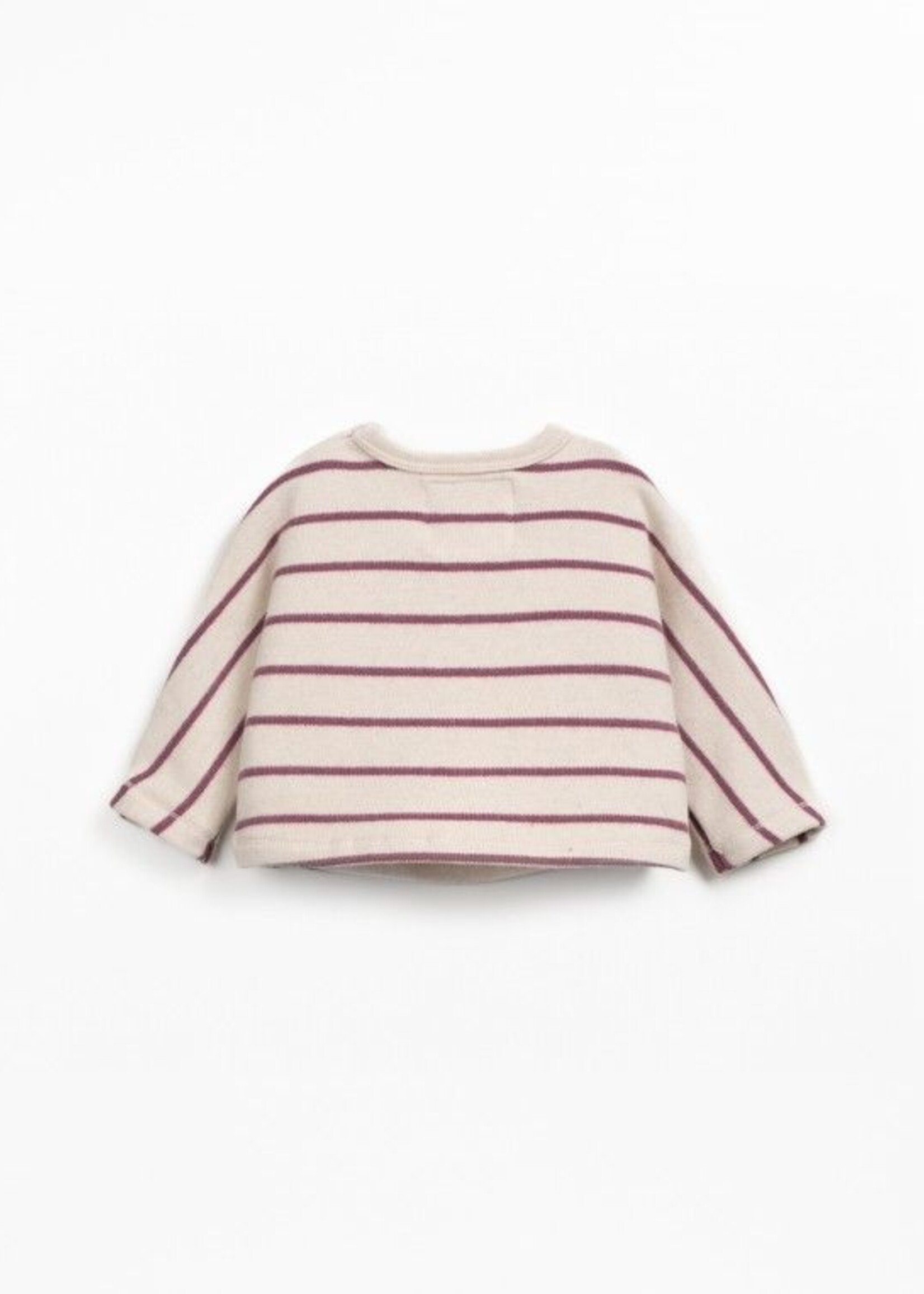 Play Up Striped jersey sweat Amora - Play Up