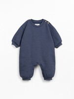 Play Up Fleece jumpsuit Mirtilo - Play Up