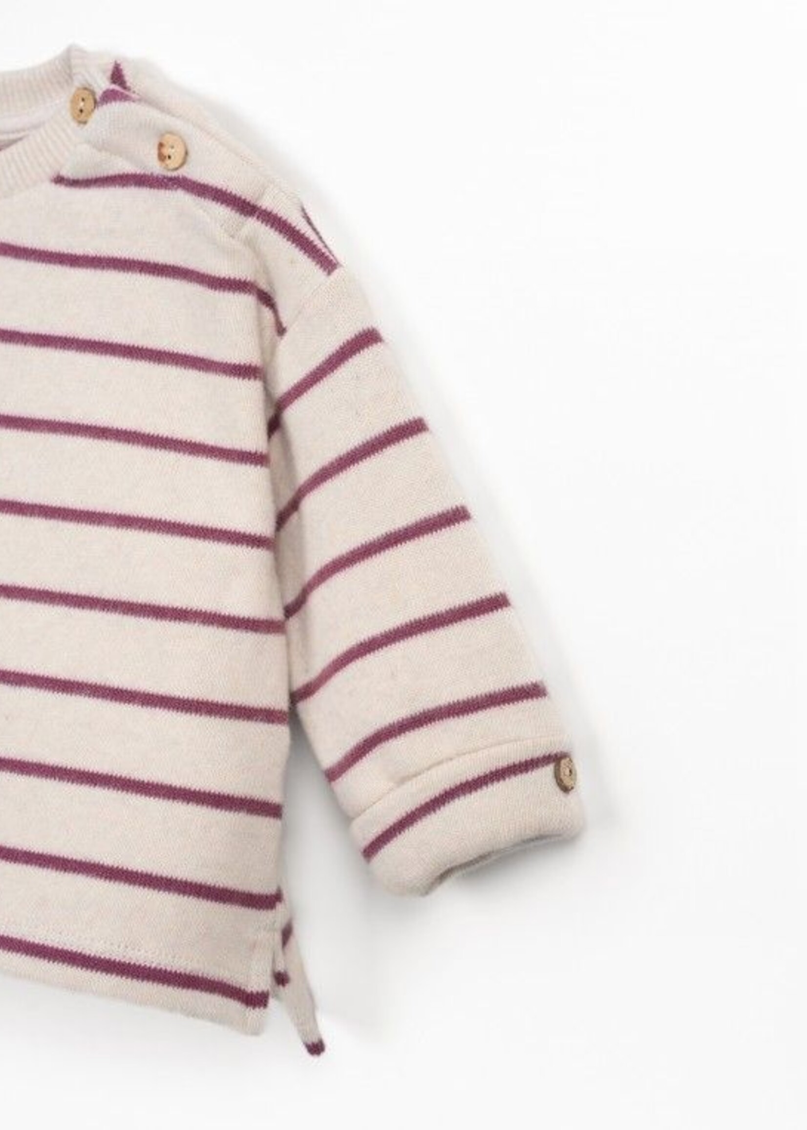 Play Up striped jersey sweater Amora - Play Up
