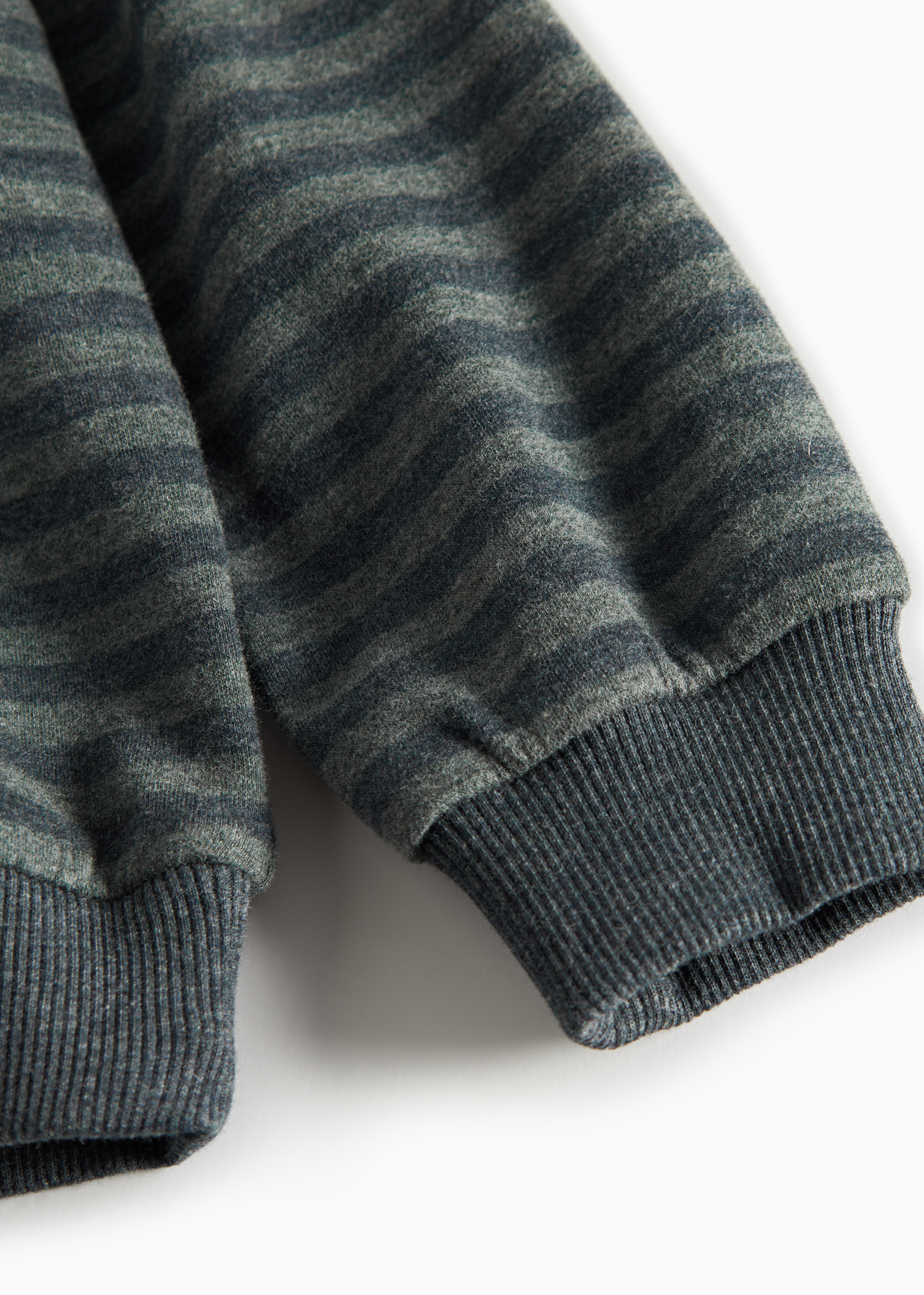 Marmar Copenhagen Tanos polo Forest stripe melange - Marmar