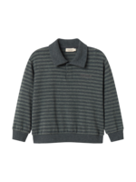 Marmar Copenhagen Tanos polo Forest stripe melange - Marmar
