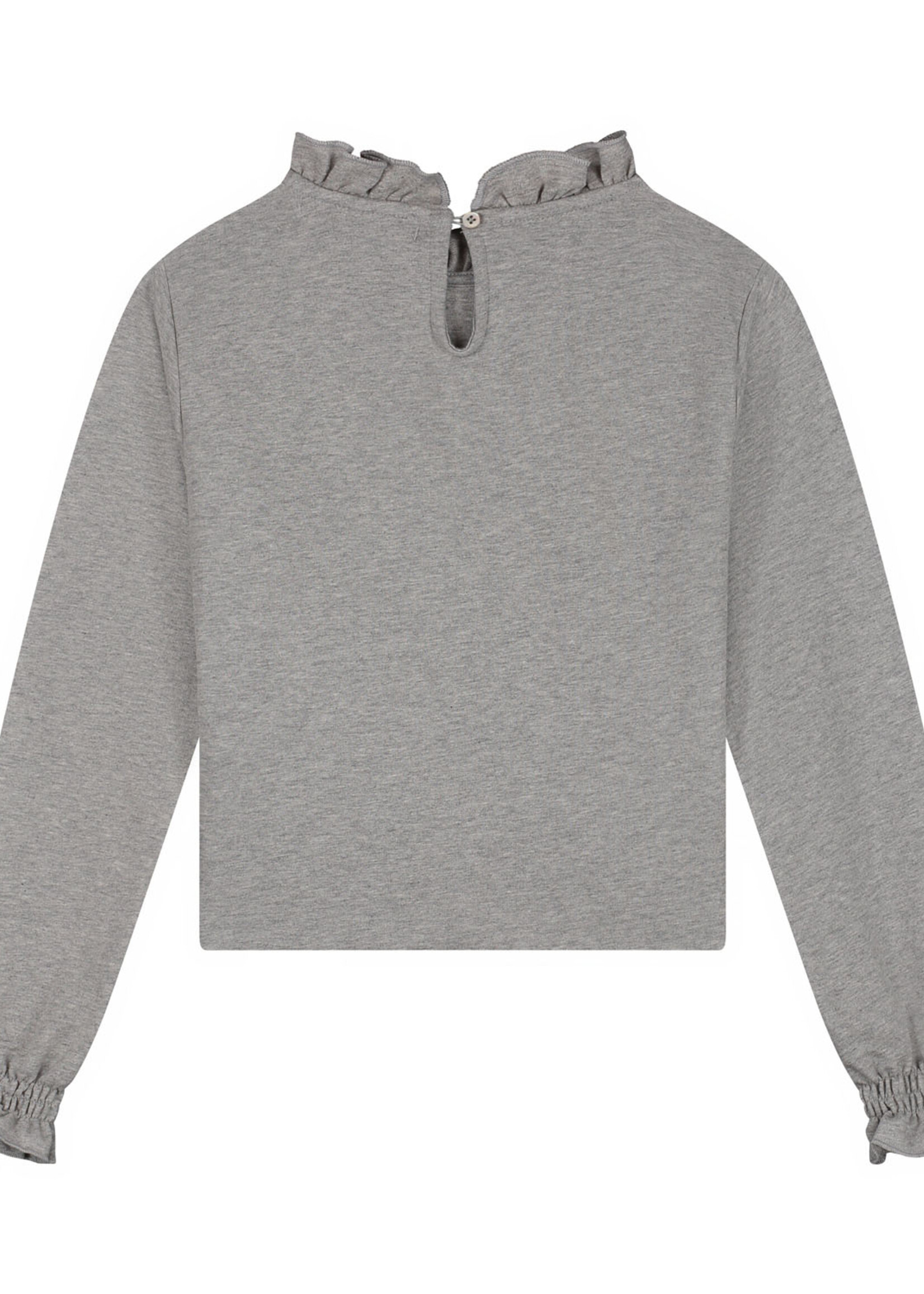 Charlie Petite Owen longsleeve grey melange - Charlie petite