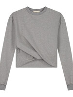 Charlie Petite Owen longsleeve Grey melange - Charlie Petite