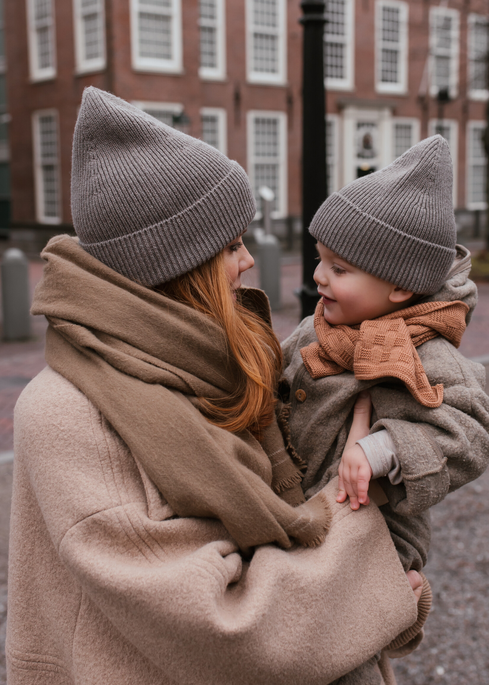 HVID Beanie Fonzie kids Otter - Hvid