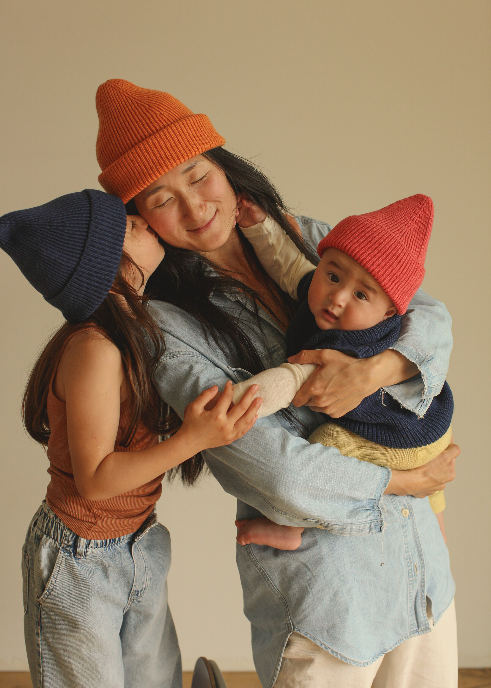 HVID Beanie Fonzie kids Lollipop - Hvid