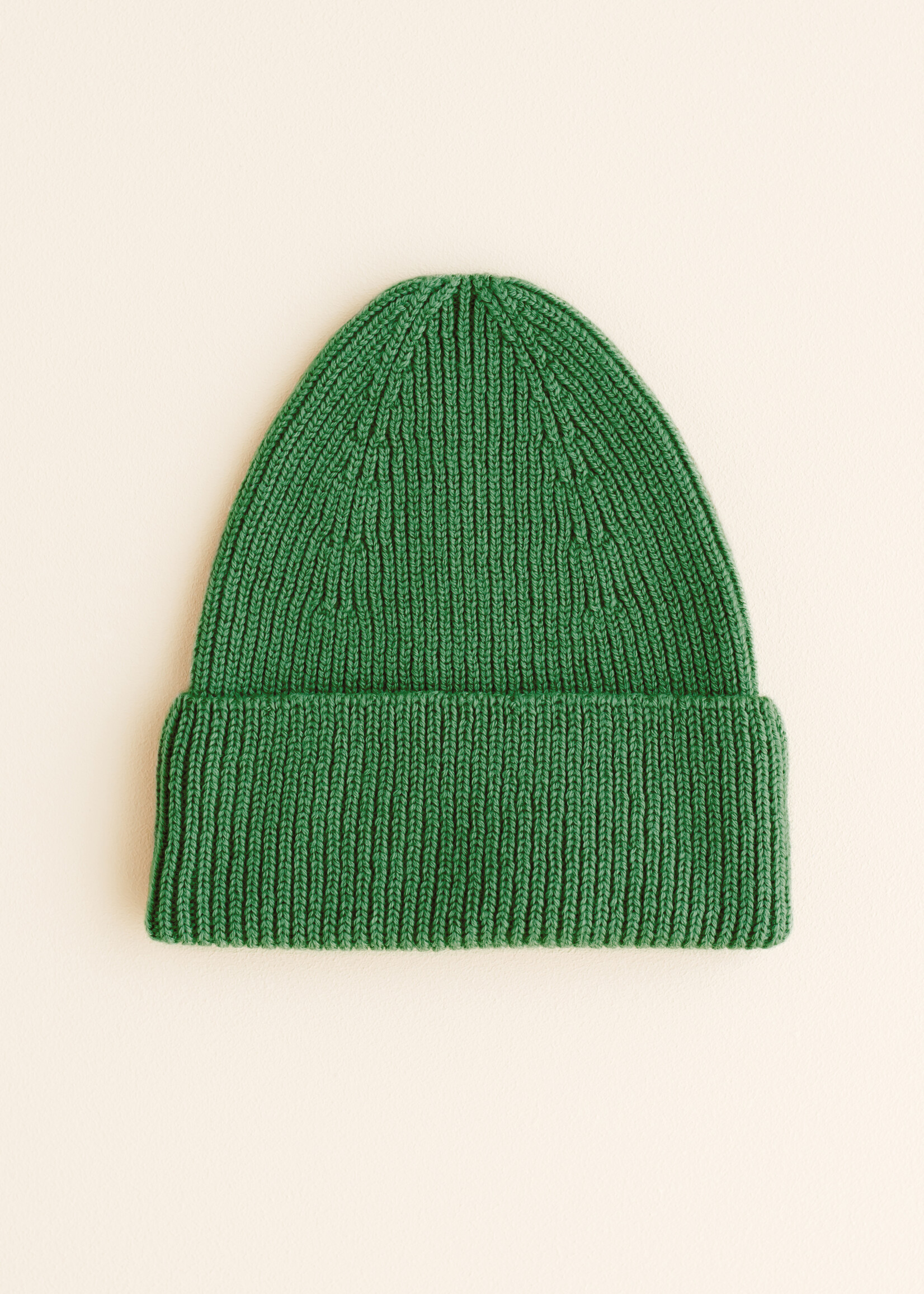 HVID Beanie Fonzie kids Grass - Hvid