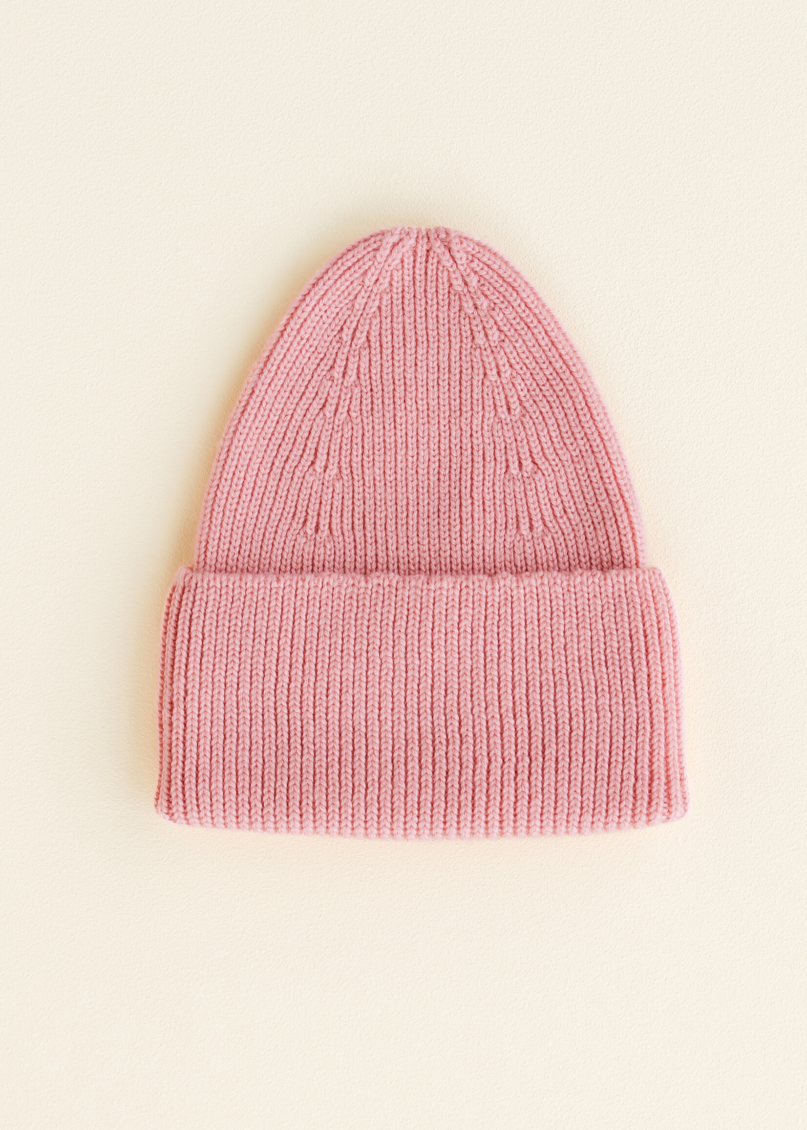 HVID Beanie Fonzie kids Bubblegum - Hvid