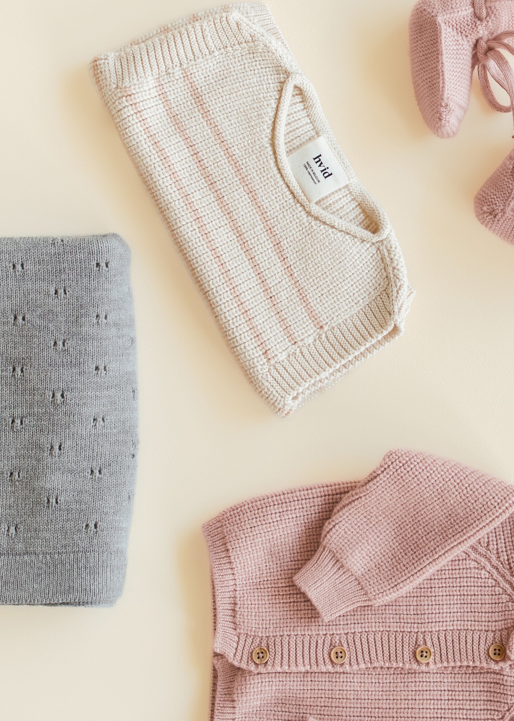 HVID Blanket bibi Grey melange - HVID