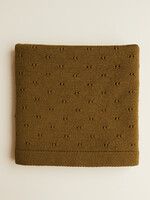 HVID Blanket Bibi Mustard - Hvid