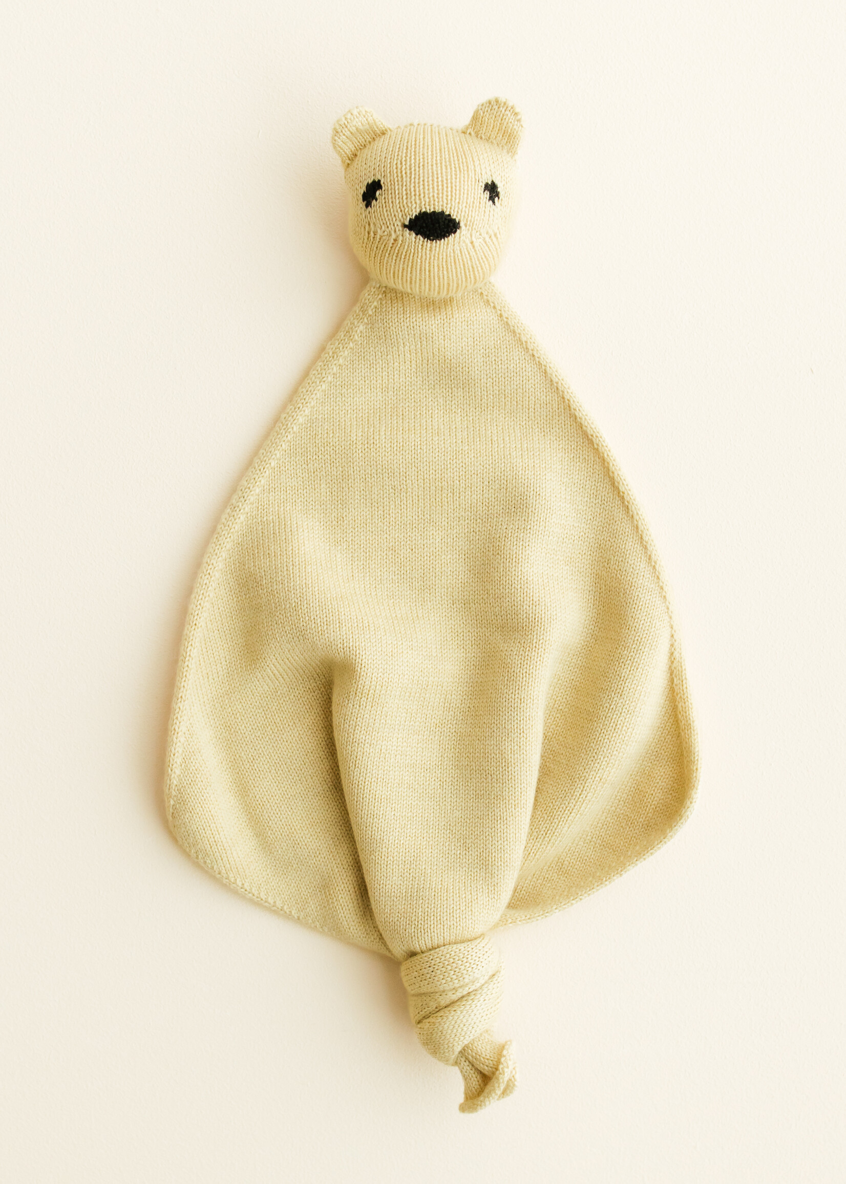 HVID Teddy tokkie Light yellow Hvid