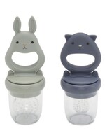 Konges Slojd Silicone fruit feeding pacifier Onyx - Konges Slojd