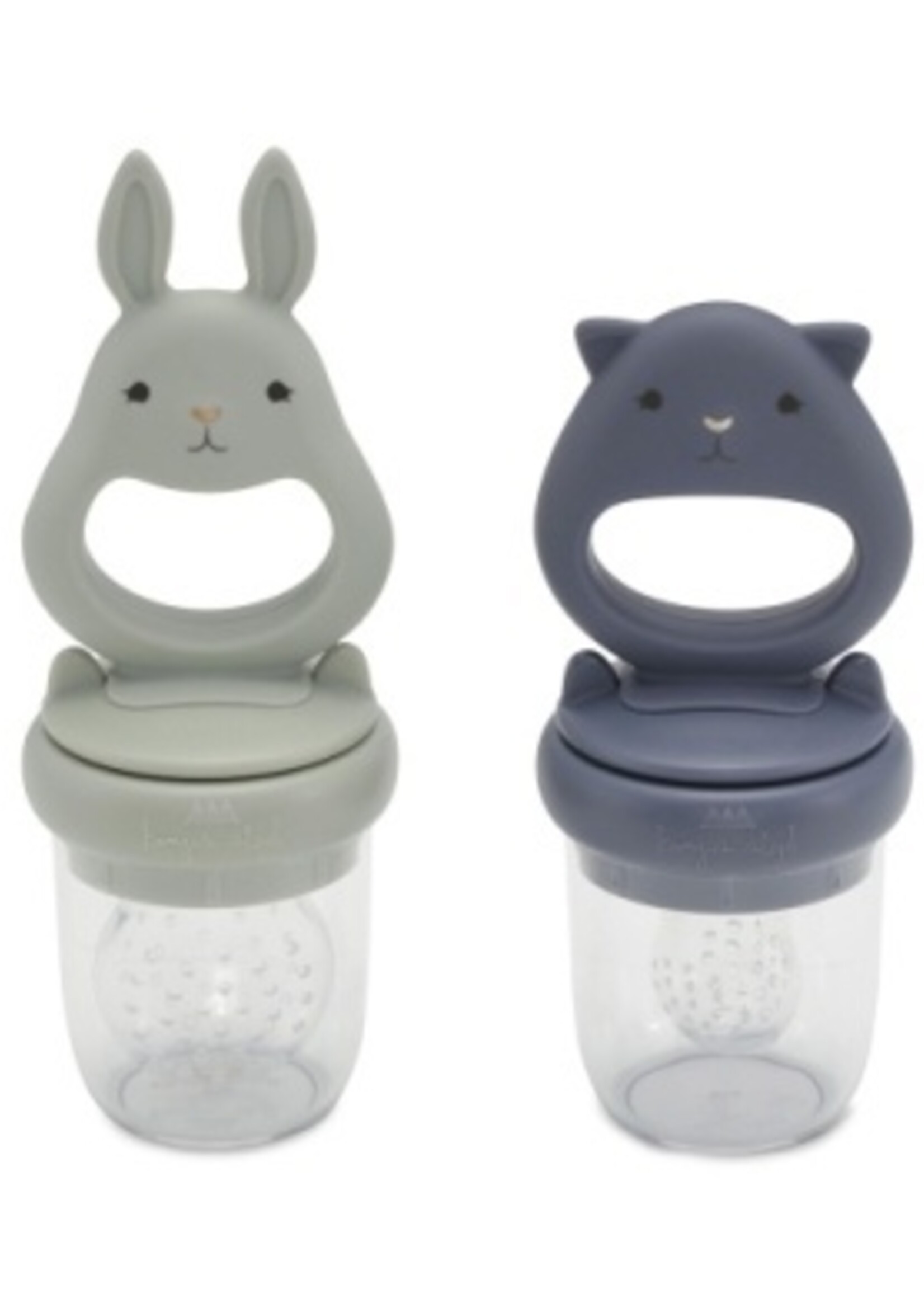 Konges Slojd Silicone fruit feeding pacifier Onyx - Konges Slojd