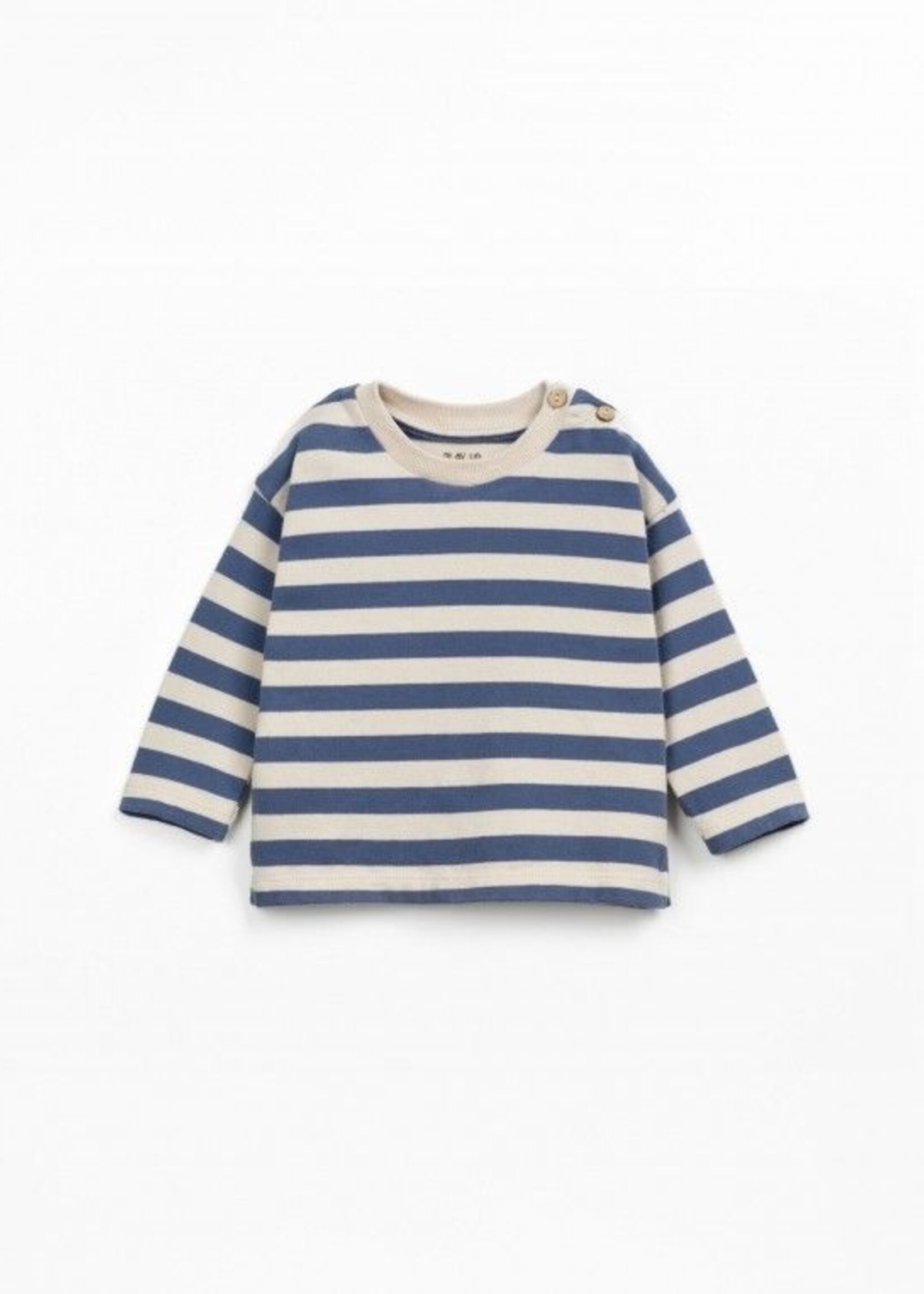 Play Up Striped jersey Ls tshirt Mirtilo - Play Up