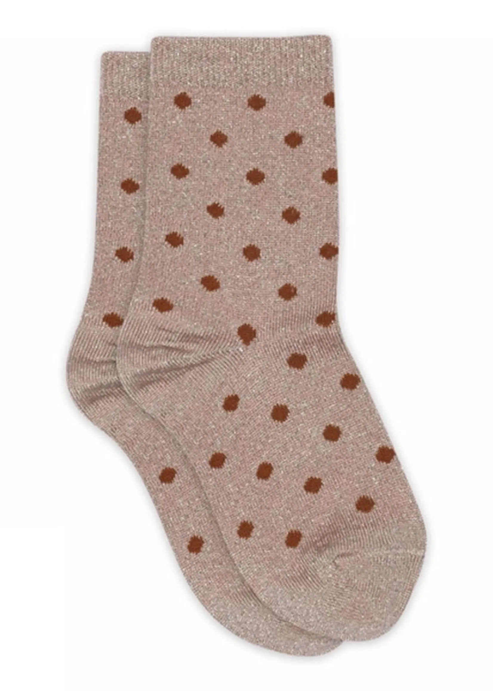 Mp Denmark Irma glitter  socks | Rose grey - Mp Denmark
