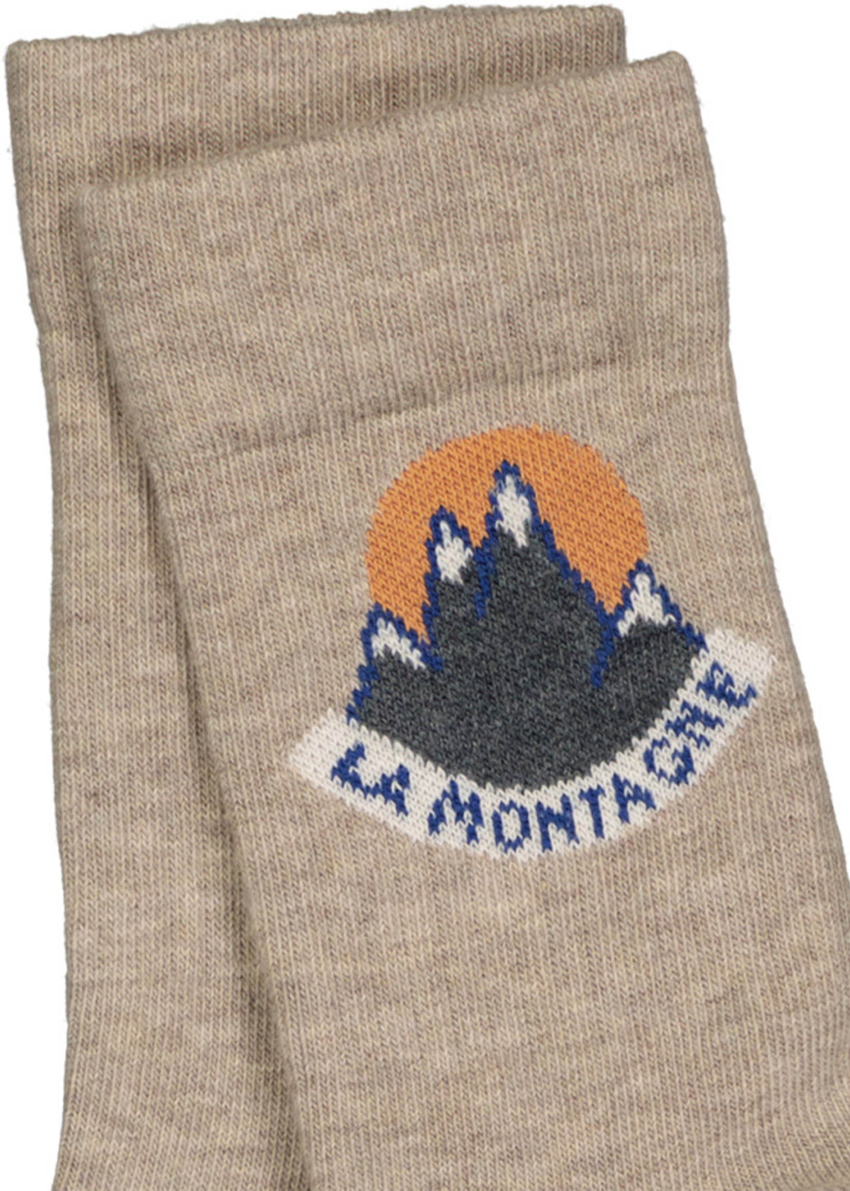Mp Denmark Herluf socks | Light brown melange - Mp Denmark