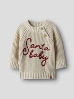 Lil Atelier Nemlen mio LS knit Turtledove - Lil Atelier