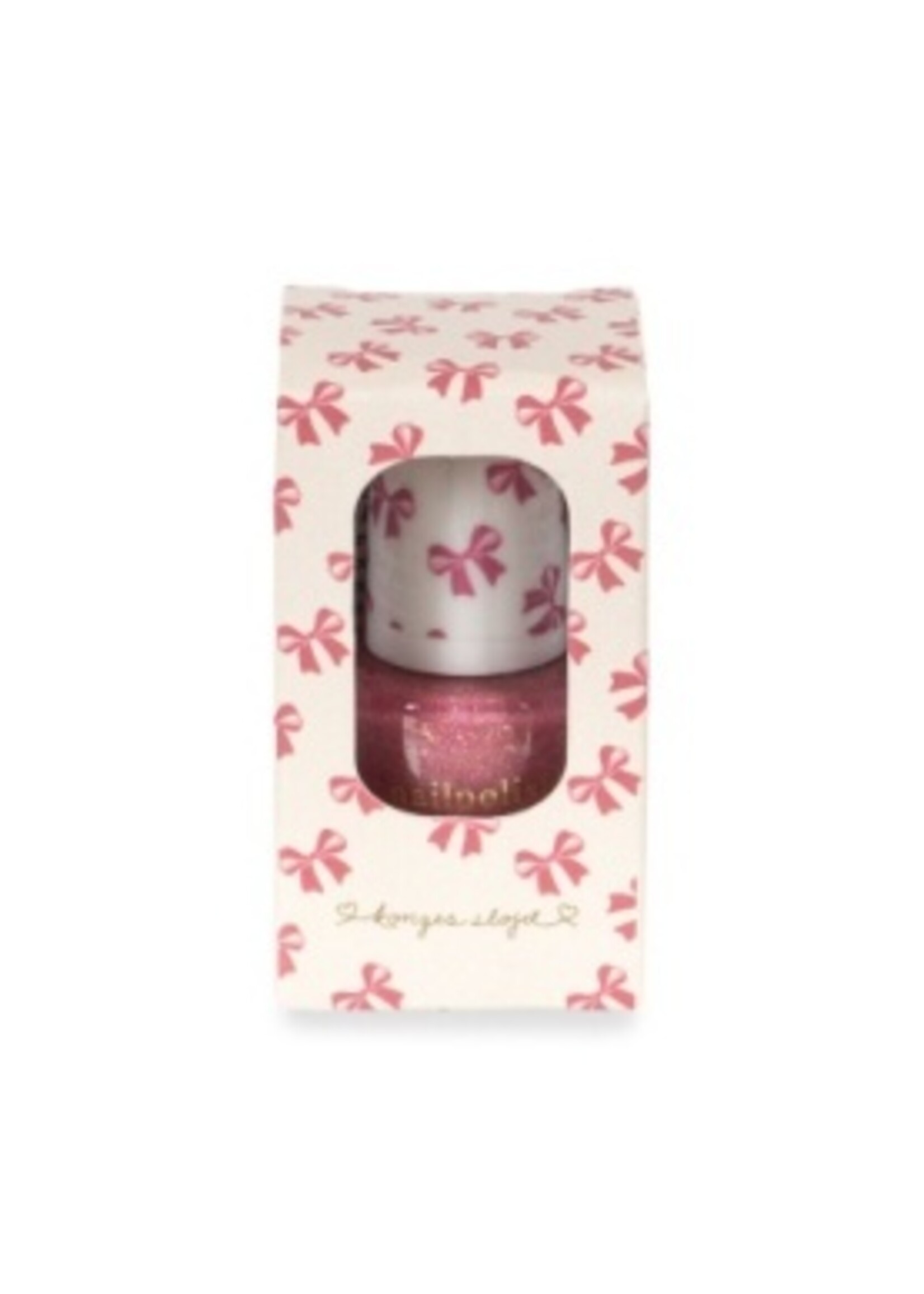Twinkle peel off nail art Pink - Konges Slojd