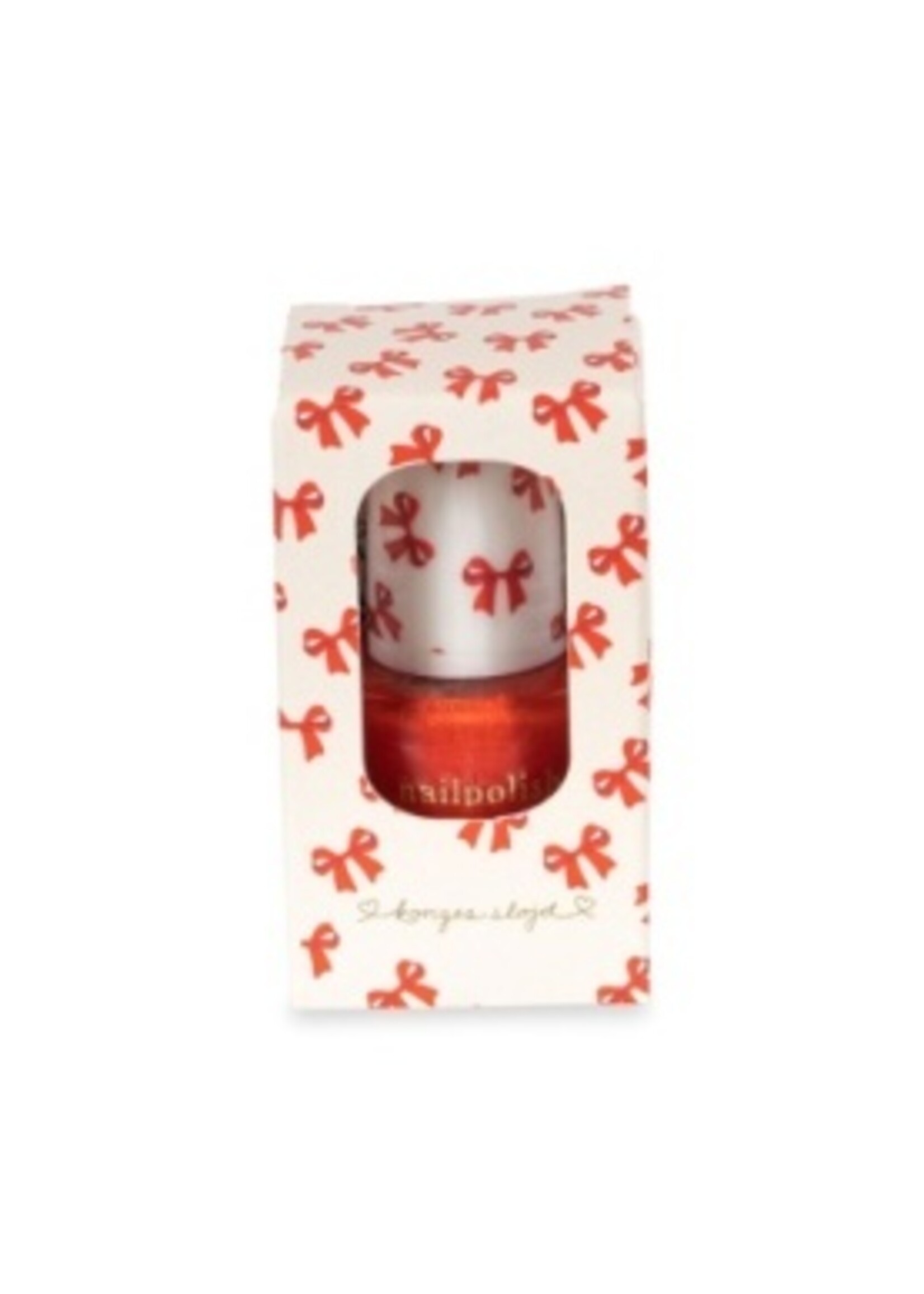 Twinkle peel off nail art Red - Konges Slojd