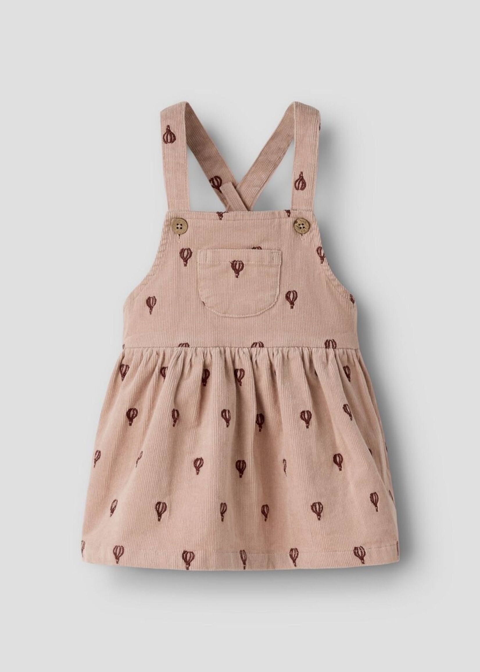 Lil Atelier Nelly cord skirtall Cameo rose - Lil Atelier