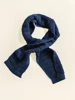 HVID Scarf Jacobino Cobalt blue - Hvid