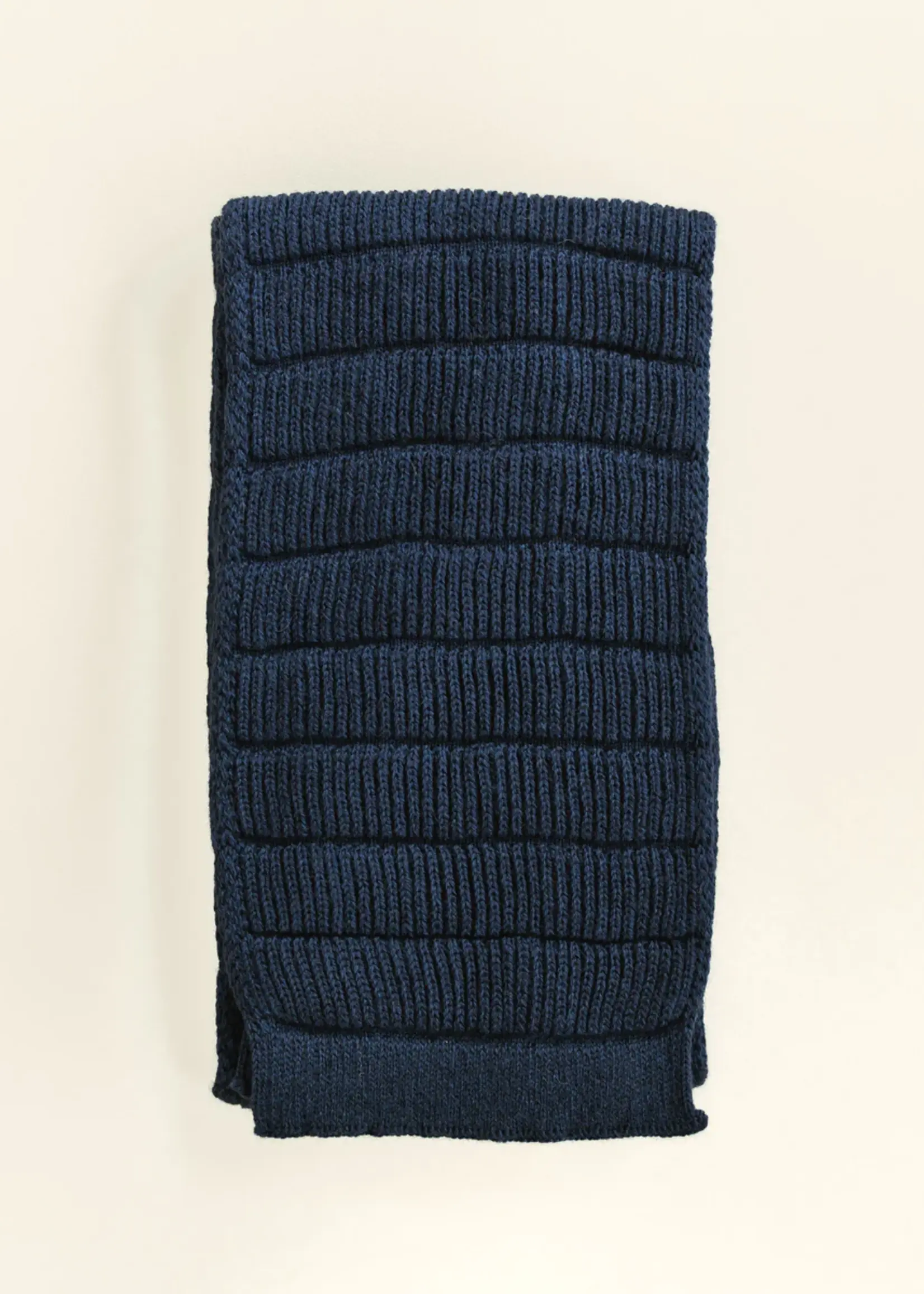 HVID Scarf Jacobino Cobalt blue - Hvid