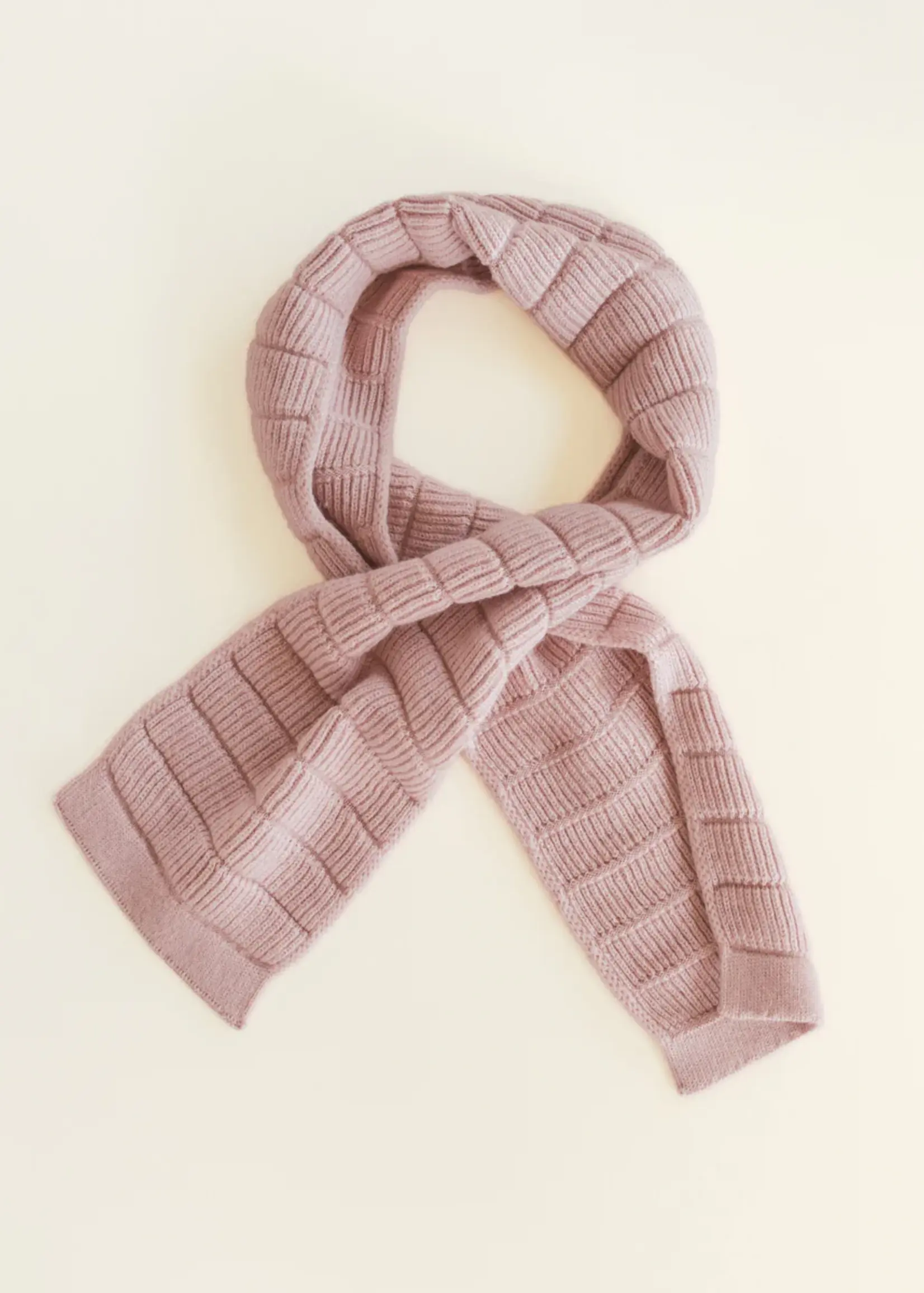 HVID Scarf Jacobino Powder - Hvid