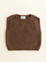 HVID Vest Harvey baby Mocha - Hvid