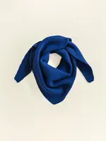 HVID Triangle scarf Josephina Cobalt - Hvid