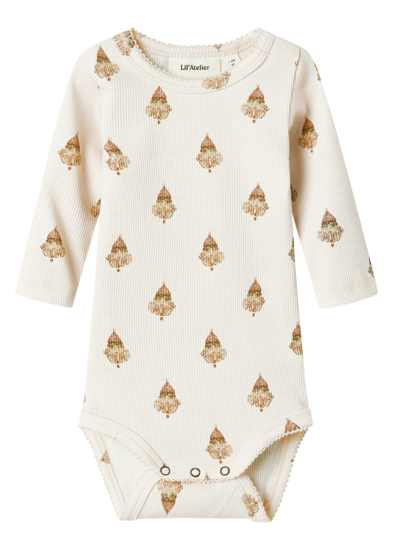 Lil Atelier Flavo ege ls slim body | Pastel parchment - Lil Atelier