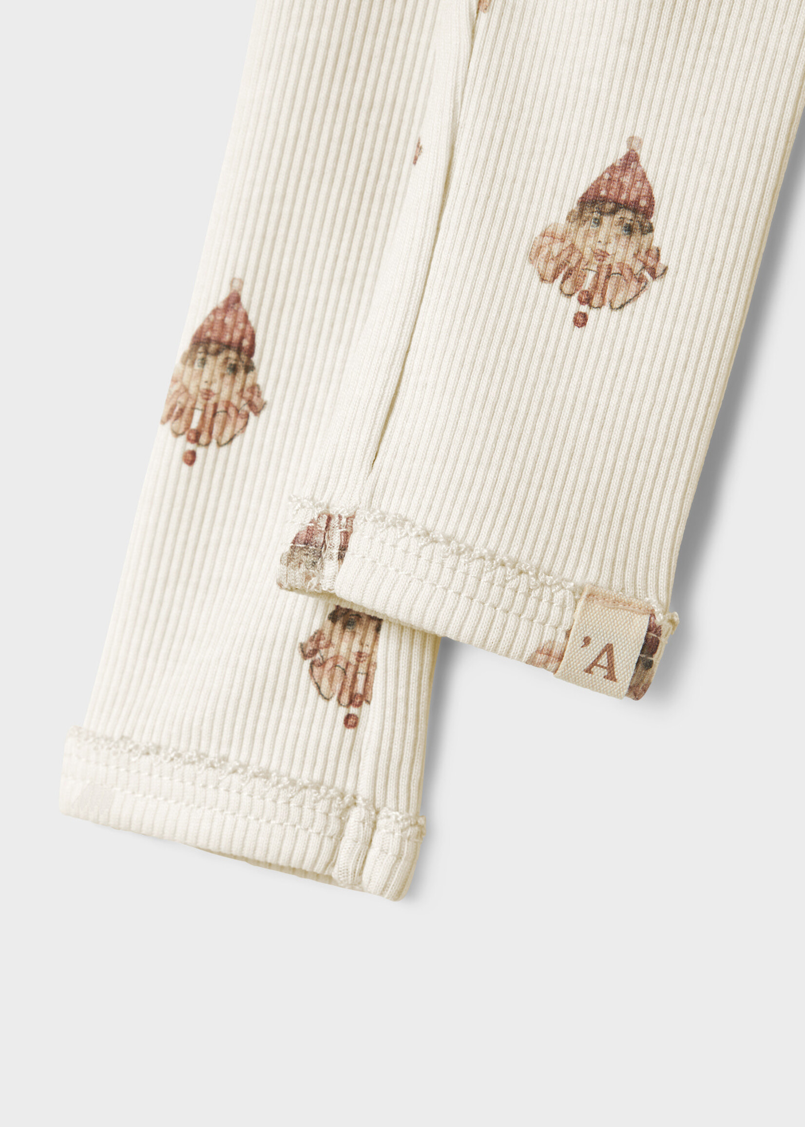 Lil Atelier Flavo eki slim legging | Pastel parchment - Lil Atelier