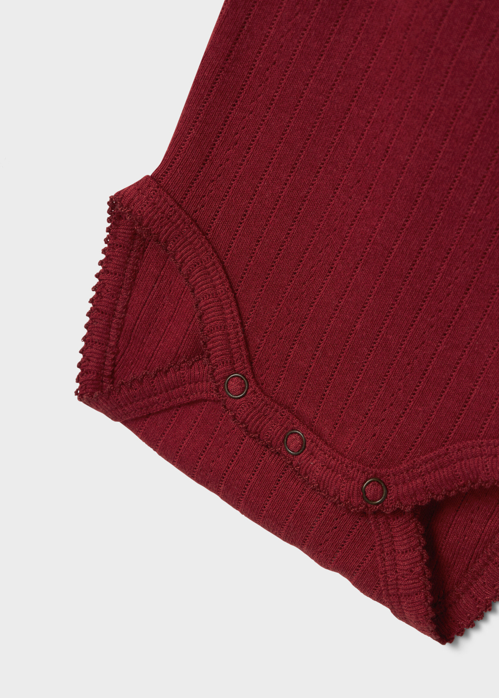 Lil Atelier Rachel Non LS Slim Body | Red dahlia - Lil Atelier