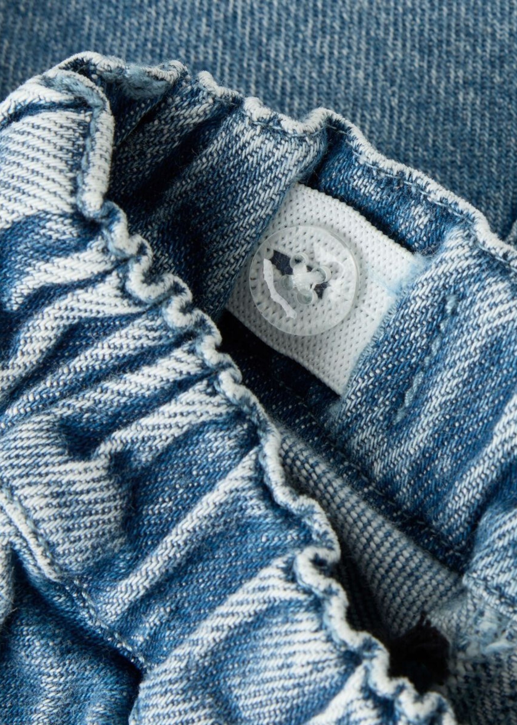 Lil Atelier Lulia baggy denim meisjes medium bleu - Lil Atelier