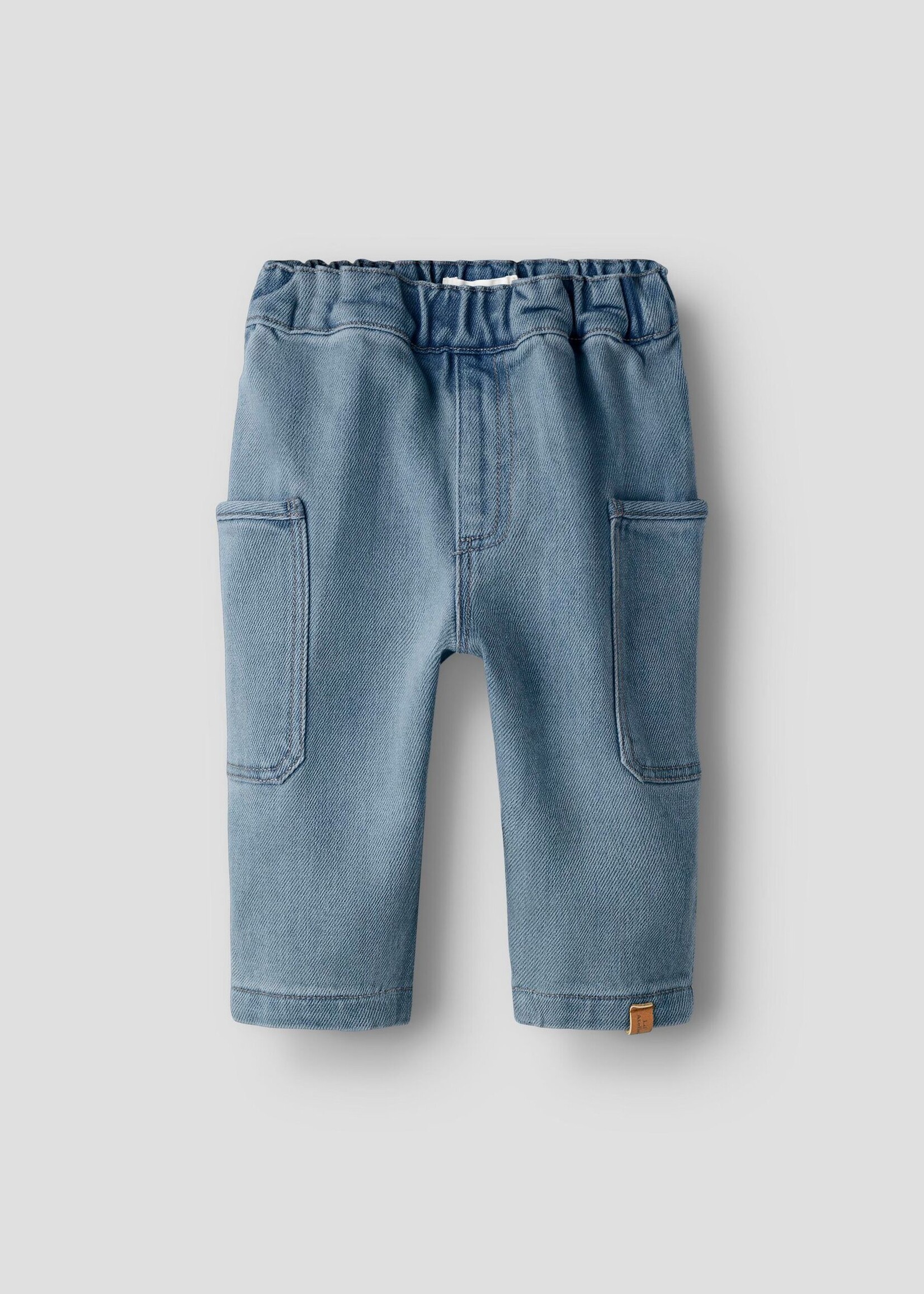 Lil Atelier Lulia baggy denim jeans medium bleu - Lil Atelier