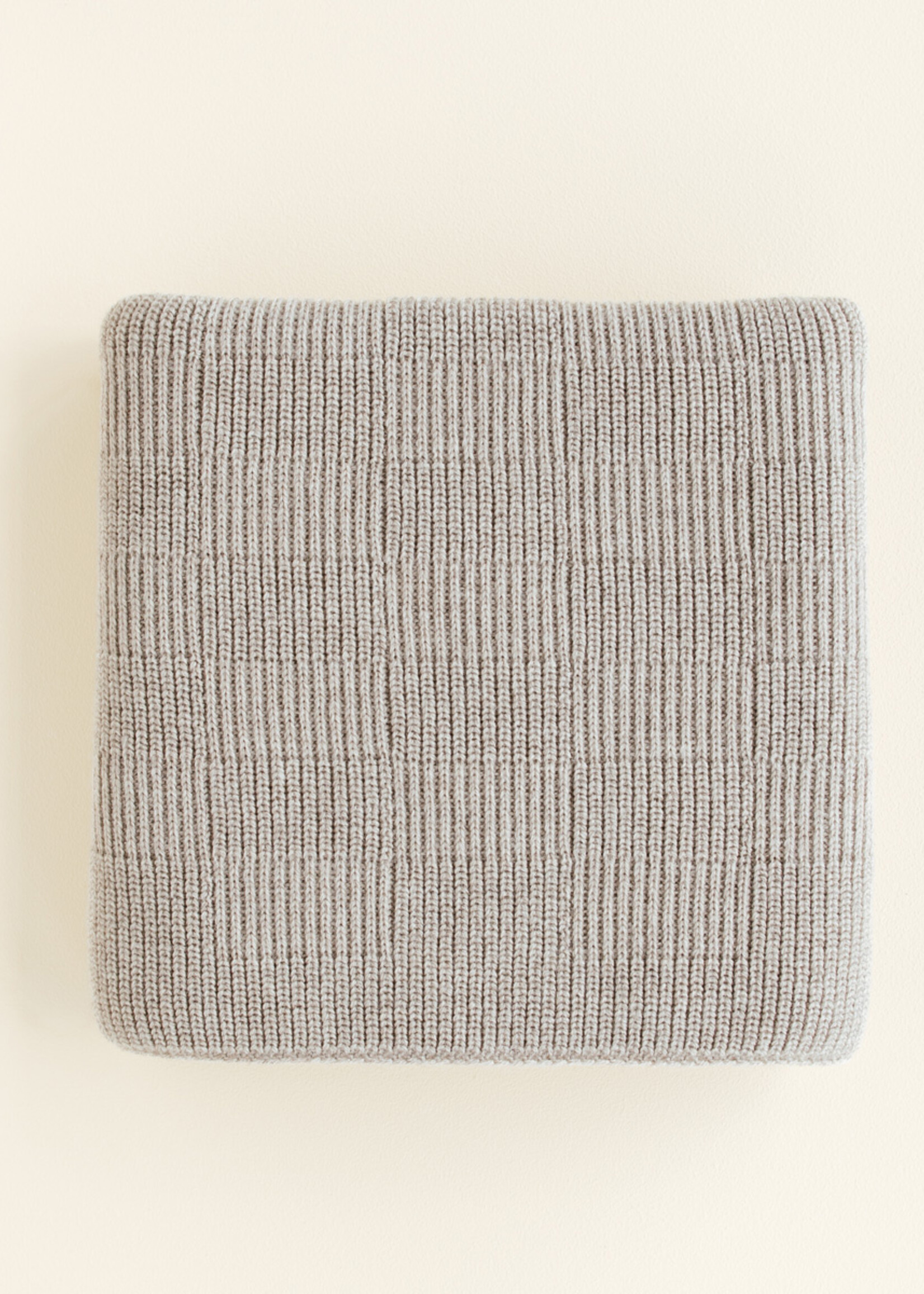 HVID Blanket Ivy Pebble - Hvid