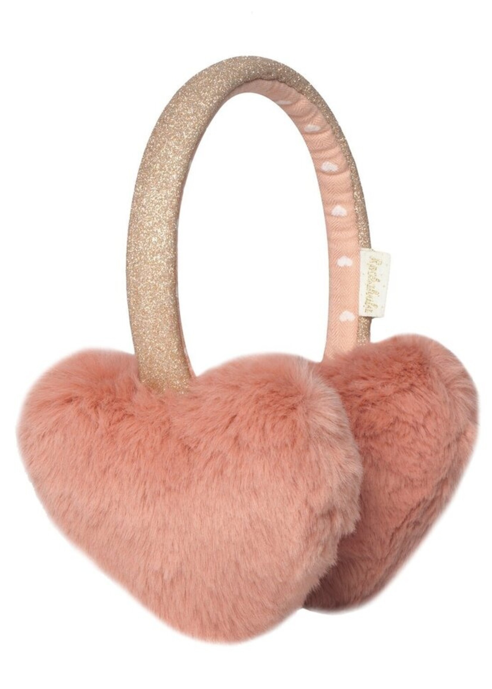 Rockahula Fluffy heart earmuffs