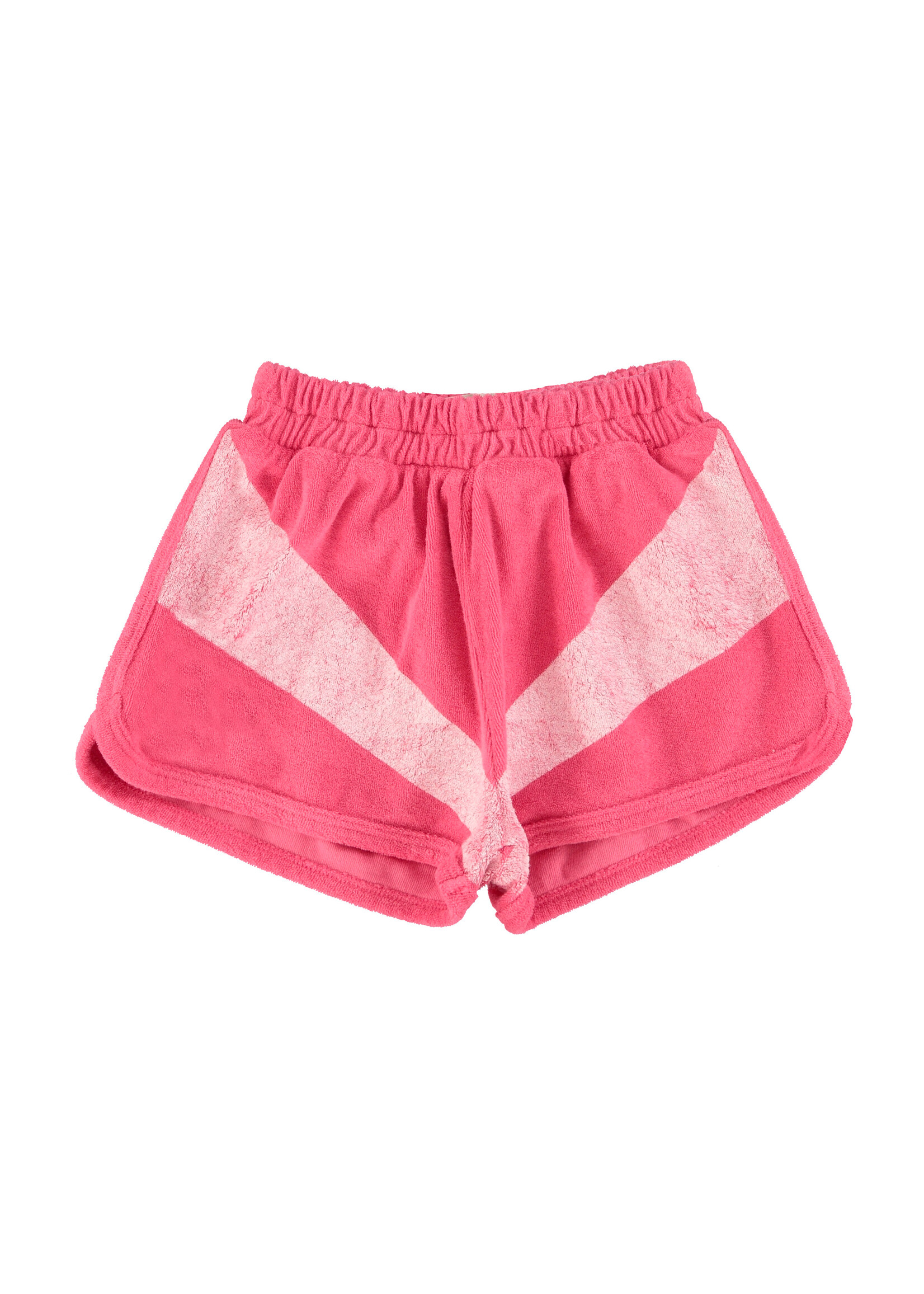Piupiuchick Shorts | Pink w/ white stripes print - Piupiuchick