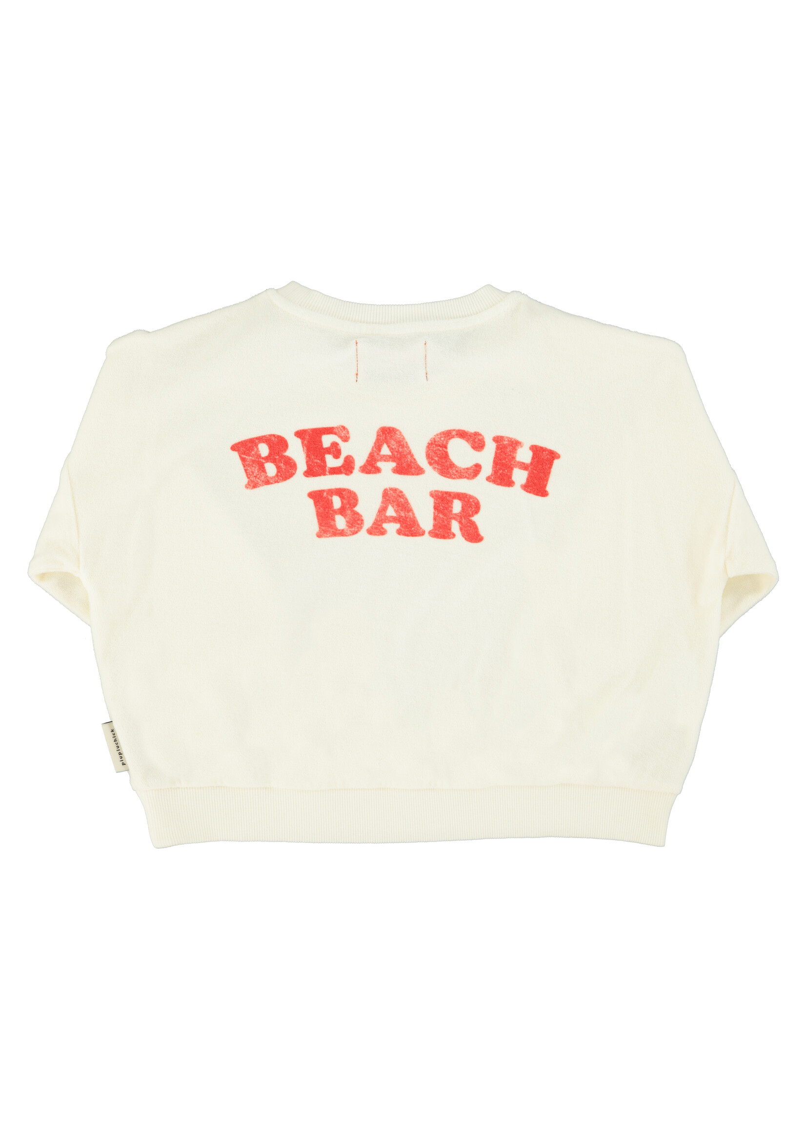 Piupiuchick Sweatshirt | Ecru w/ ice cream print - Piupiuchick