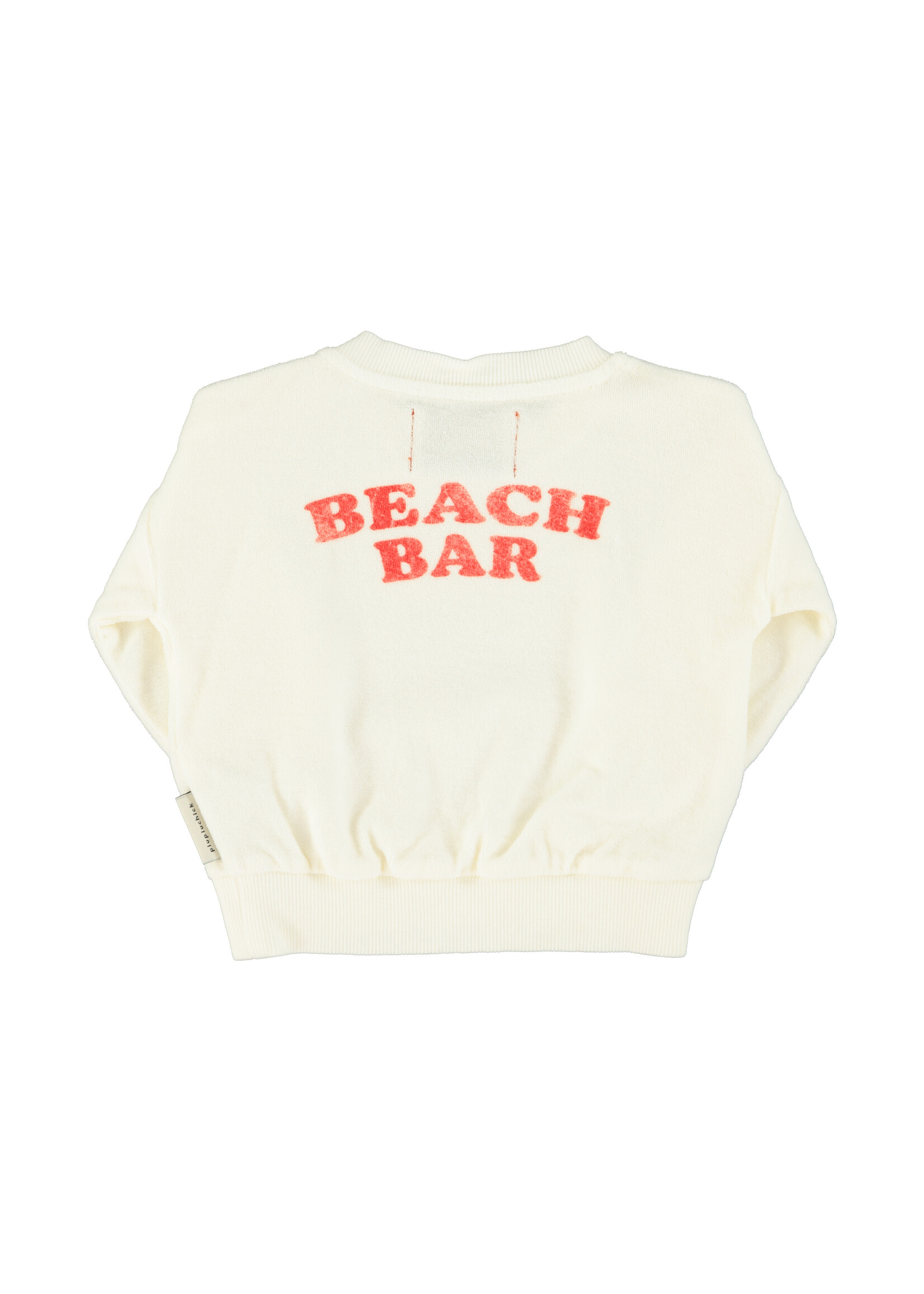 Piupiuchick Sweatshirt | Ecru w/ ice cream print - Piupiuchick