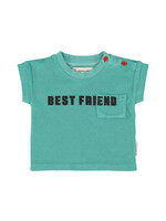 Piupiuchick T’shirt | Turquoise  w/ best friend print - Piupiuchick