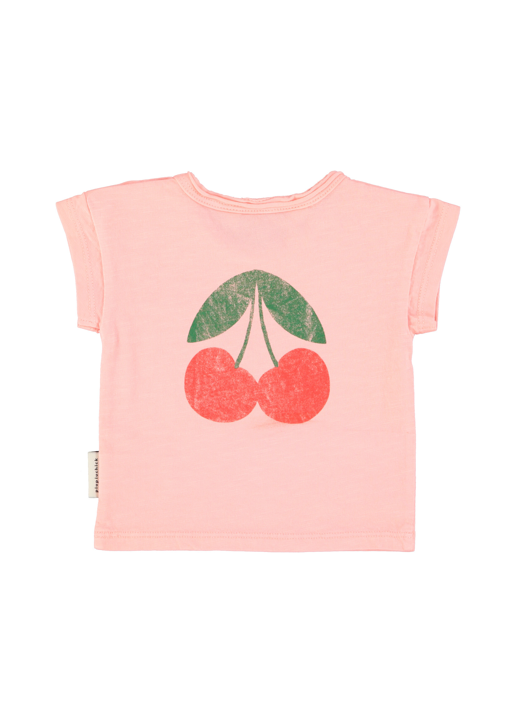 Piupiuchick T’shirt | Light pink w/ ma chérie print - Piupiuchick