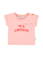 Piupiuchick T’shirt | Light pink w/ ma chérie print - Piupiuchick