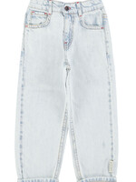 Piupiuchick Unisex trousers | Washed light blue denim - Piupiuchick