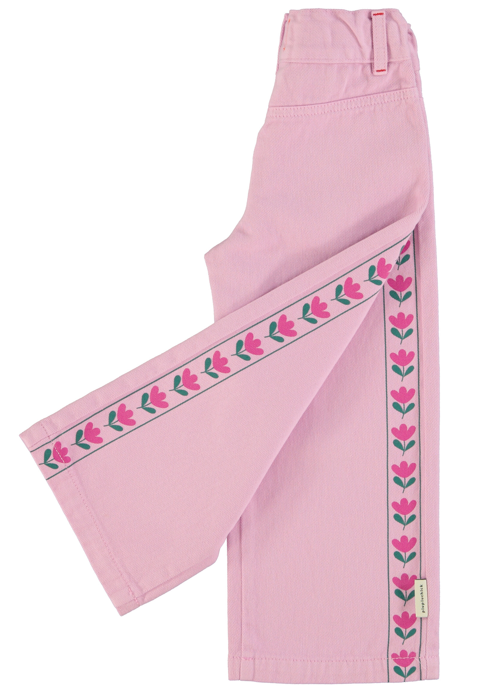 Piupiuchick Flare trousers | Lilac - Piupiuchick