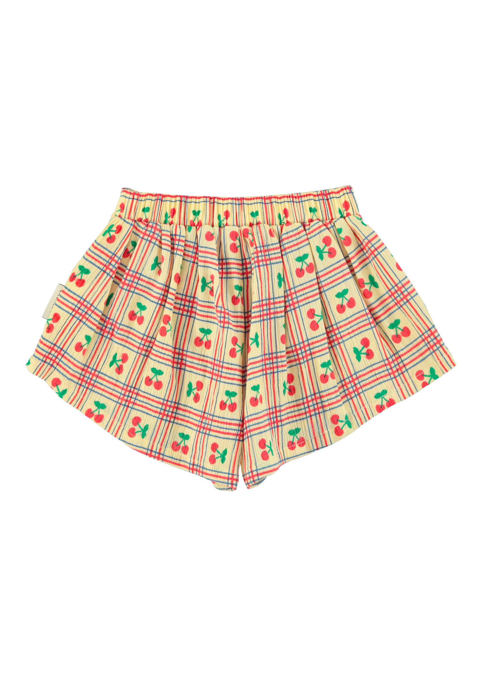 Piupiuchick Shorts | Light yellow w/ cherries - Piupiuchick