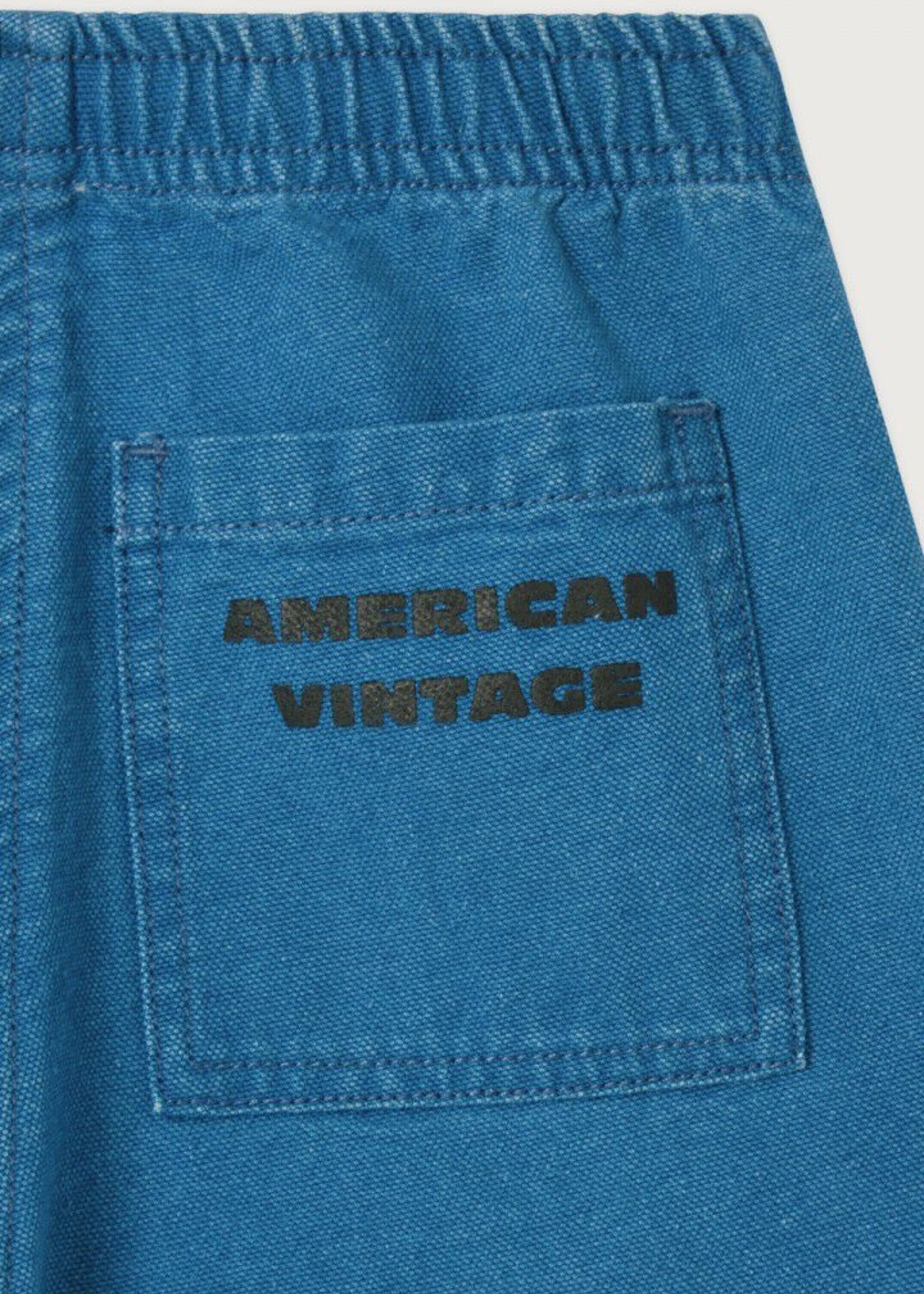 American Vintage Pantalon Stone Blue - American Vintage