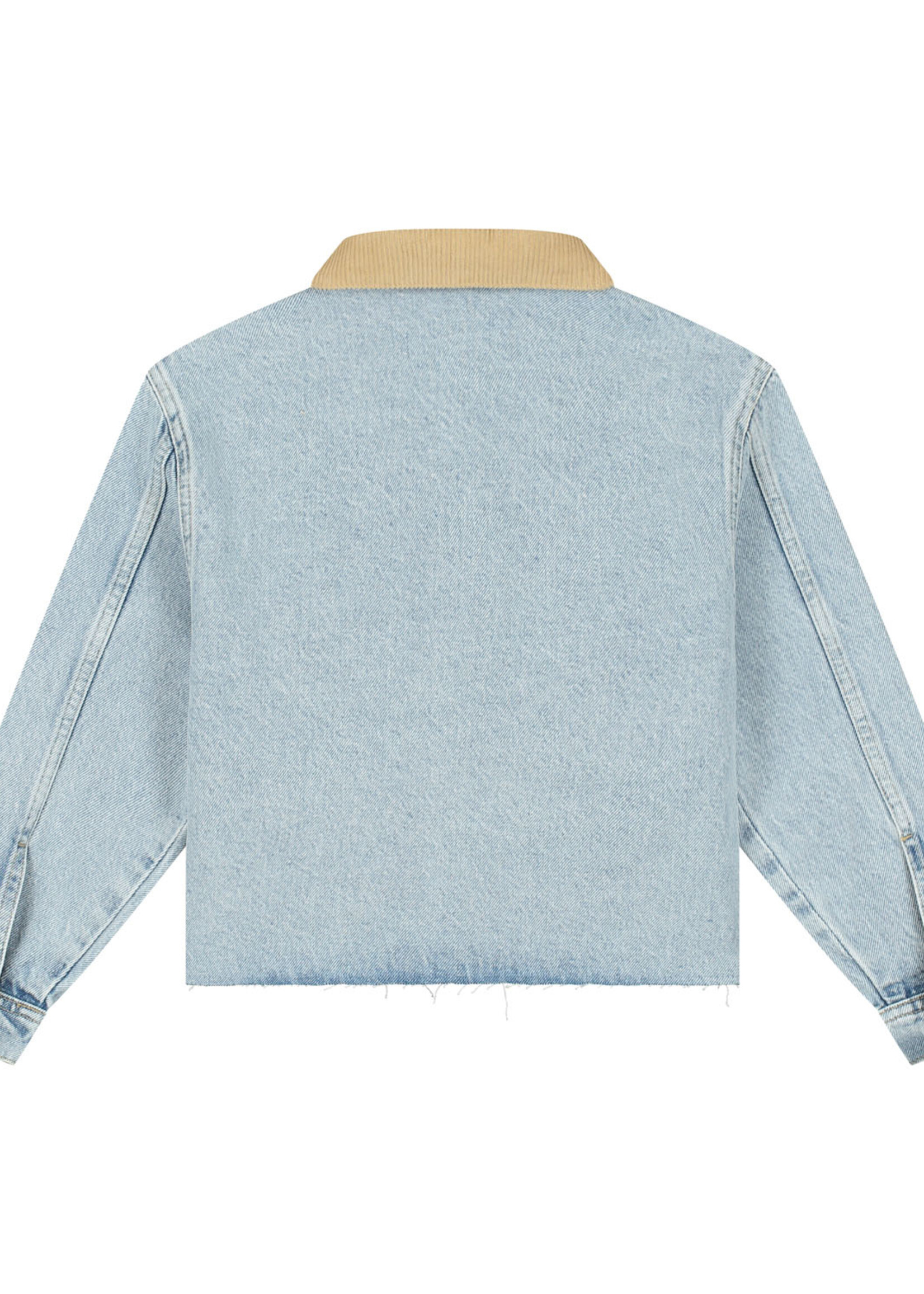 Charlie Petite Pierre Jacket | Snow blue - Charlie Petite