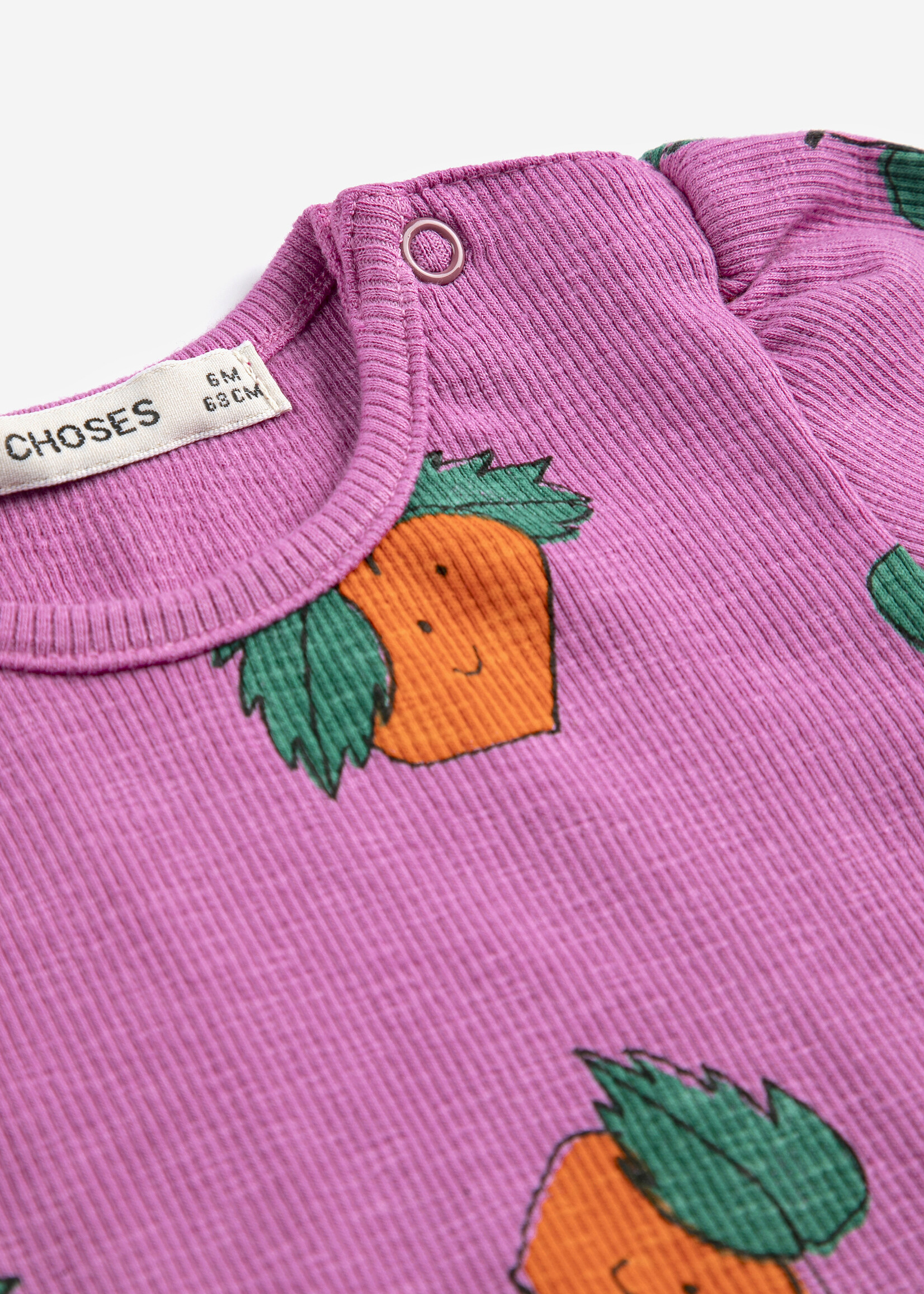 Bobo Choses Tangerine all over tshirt - Bobo Choses