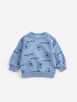 Bobo Choses Pickles the dog all over  sweatshirt  - Bobo Choses