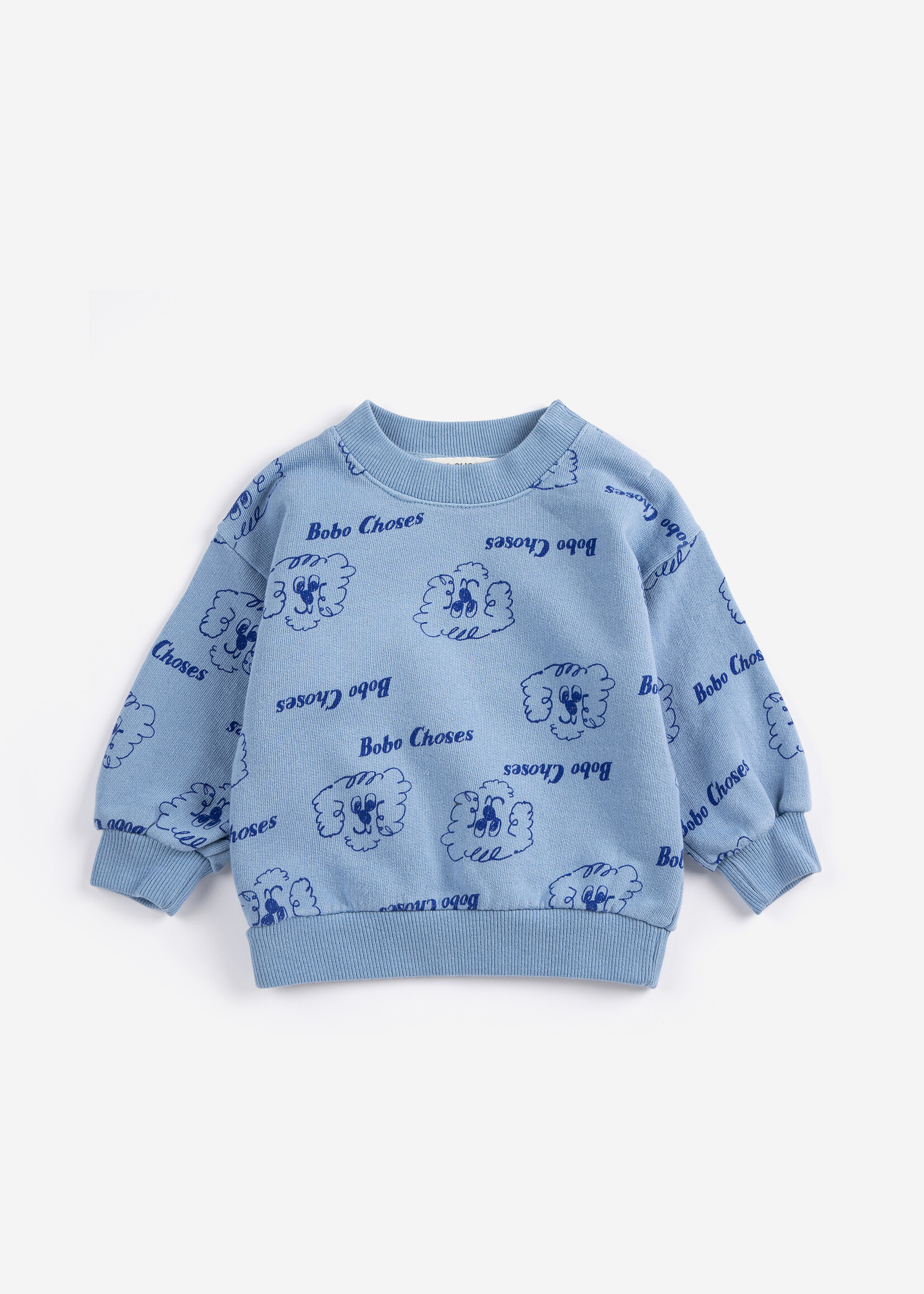 Bobo Choses Pickles the dog all over  sweatshirt  - Bobo Choses