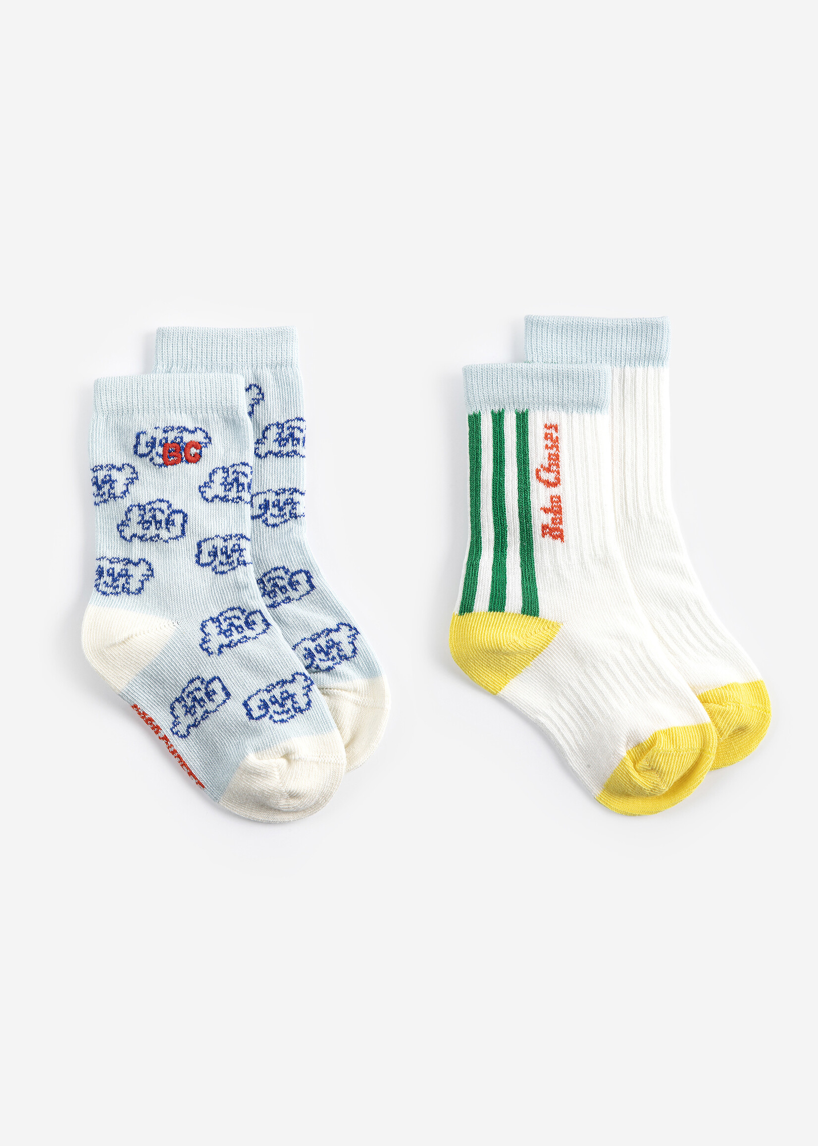 Bobo Choses Bobo choses short socks 2 pack - Bobo Choses